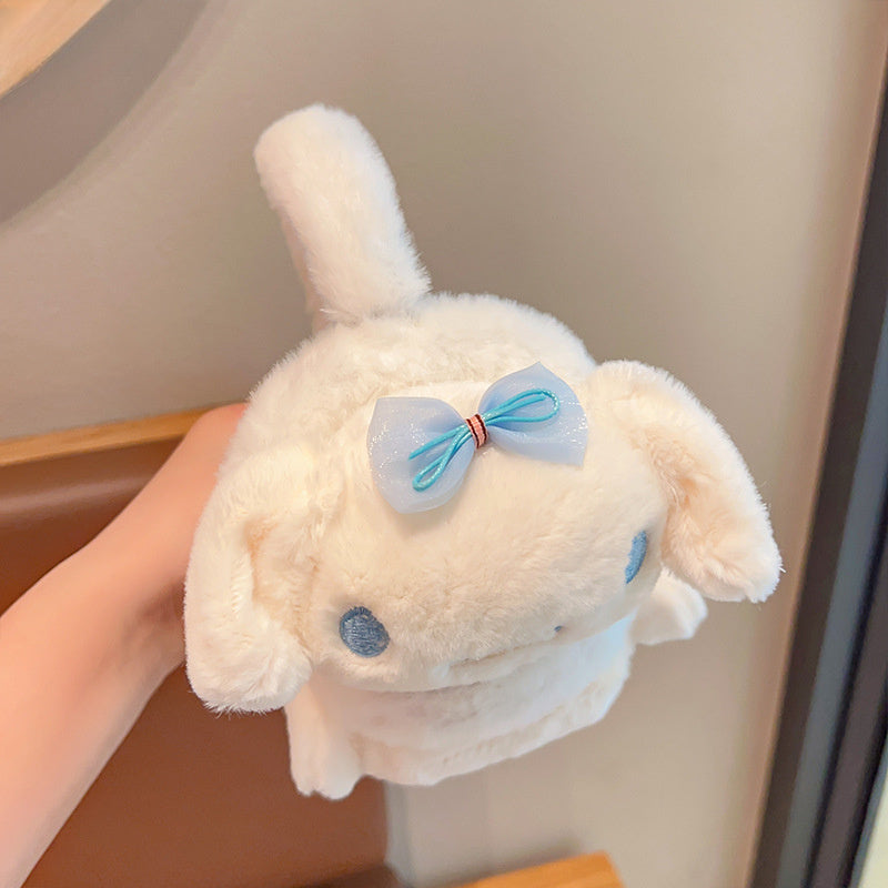 Cartoon Plush Animal Earmuffs Cozy Fleece Warm Winter Ear Cover