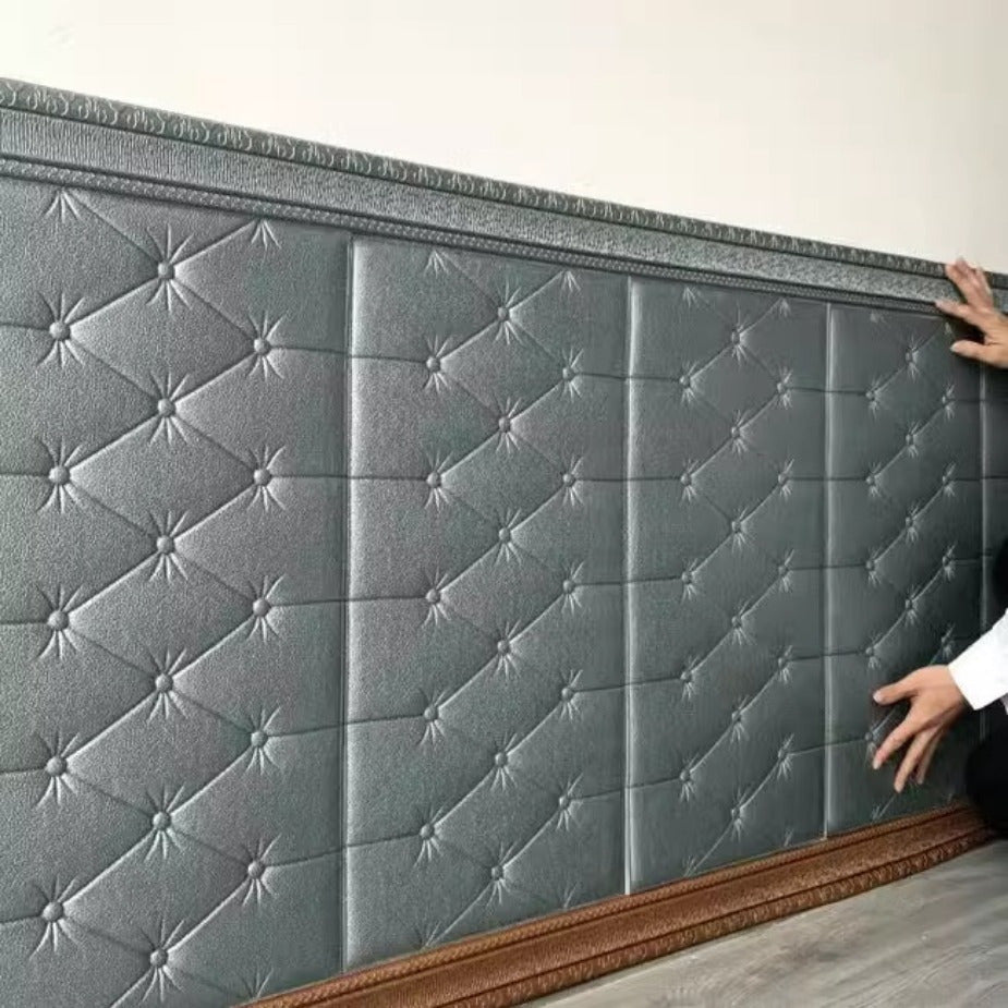 10pcs Self-Adhesive 3D Brick Wall Panels for Living Room Bedroom Decor