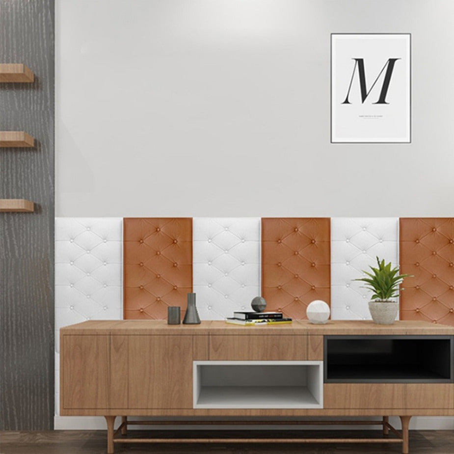 10pcs Self-Adhesive 3D Brick Wall Panels for Living Room Bedroom Decor