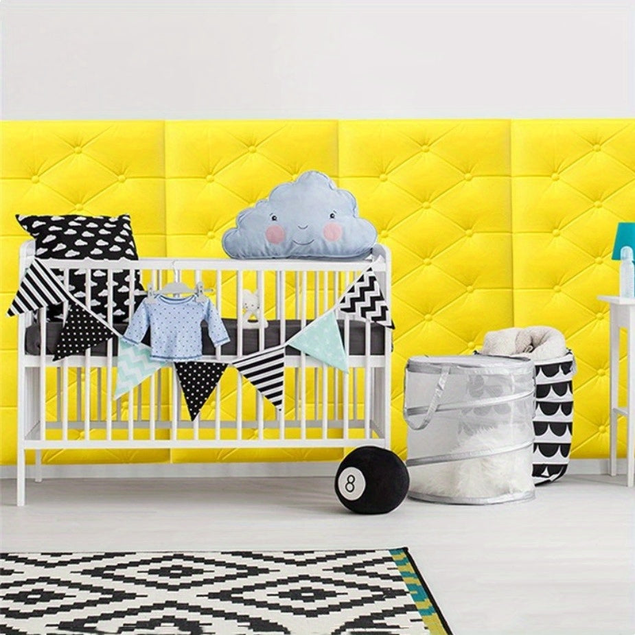 10pcs Self-Adhesive 3D Brick Wall Panels for Living Room Bedroom Decor