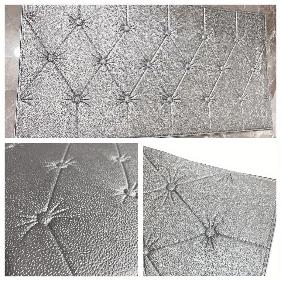 10pcs Self-Adhesive 3D Brick Wall Panels for Living Room Bedroom Decor