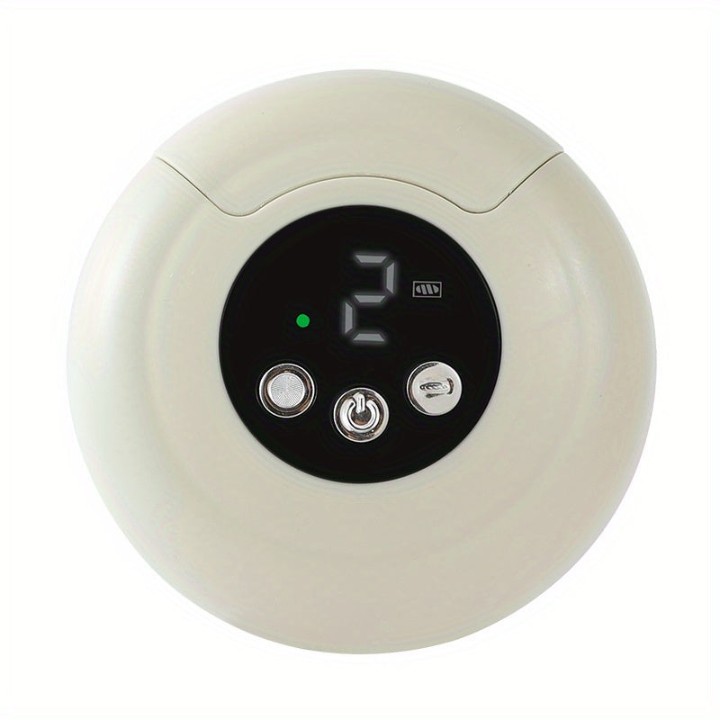 2-in-1 LED chiroq bilan elektr tirnoq kesgichi, oson kesish, 360° sozlanadigan kesish burchaklari, mukammal manikyur uchun 3 tezlikda USB orqali zaryadlanadigan batareya.