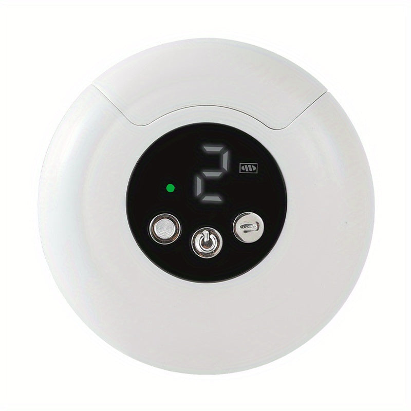 2-in-1 LED chiroq bilan elektr tirnoq kesgichi, oson kesish, 360° sozlanadigan kesish burchaklari, mukammal manikyur uchun 3 tezlikda USB orqali zaryadlanadigan batareya.