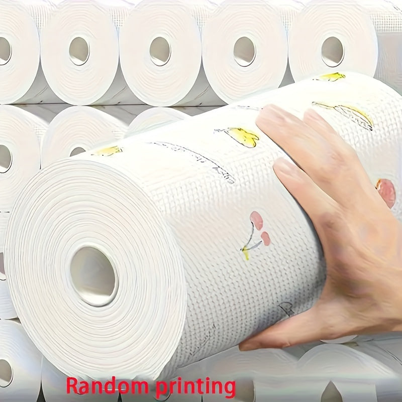 Disposable Kitchen Wipes 100 Sheets Absorbent Dye-Free for Dishwashing and Cleaning