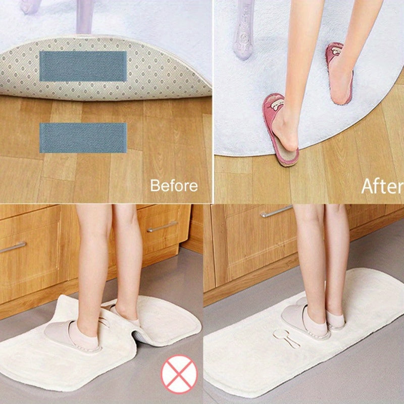 10 ta Universal Slip-Resistant Trikotaj Yostiq Qopqog'i to'plami, Divan Yostiqlarini va Kiyinlarni Mahkamlash uchun - Faqat Qo'l Yuvish, Uyda Ta'mirlash Kliplari Kiritilgan