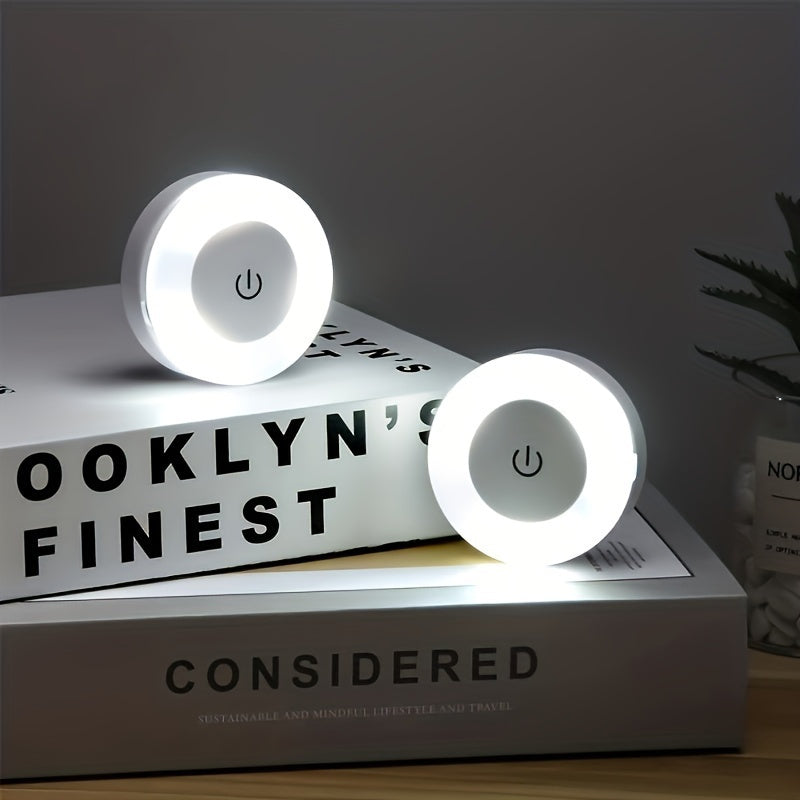 Rechargeable LED Night Light with Touch Sensor Dimmable Adjustable Lighting for Bedrooms Closets Cabinets Kitchen