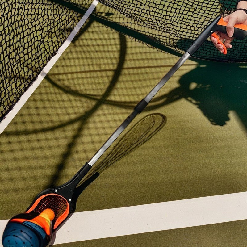 Kuchli aluminiy alloy chiqindi klampi uzun tutqich bilan oshxona va bog'ni tozalash uchun