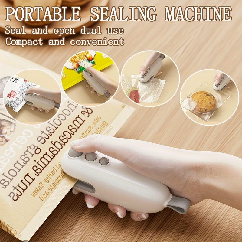 2025 Bestseller Sealing Machine Compact Portable Moisture and Insect Resistant for Kitchen Travel Office Camping