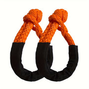 Flexible U-Hook Rope Trailer Hitch Durable PE Braided Universal Fit Tow Trailer Accessory