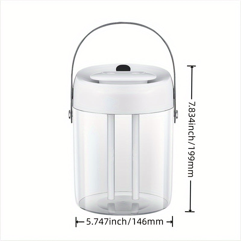 Quiet Soundwave 2L USB Humidifier with Night Light for Bedroom Nursery