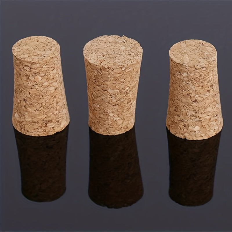 10 Soft Wood Cork Beer Bottle Stoppers for Wine Making and Crafting