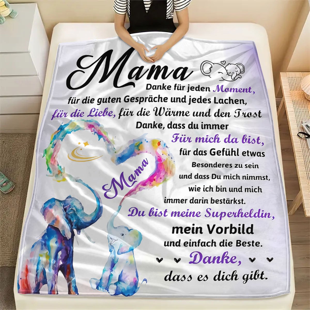 Manta de felpa de franela contemporánea para adultos, suave, cálida y acogedora, regalo