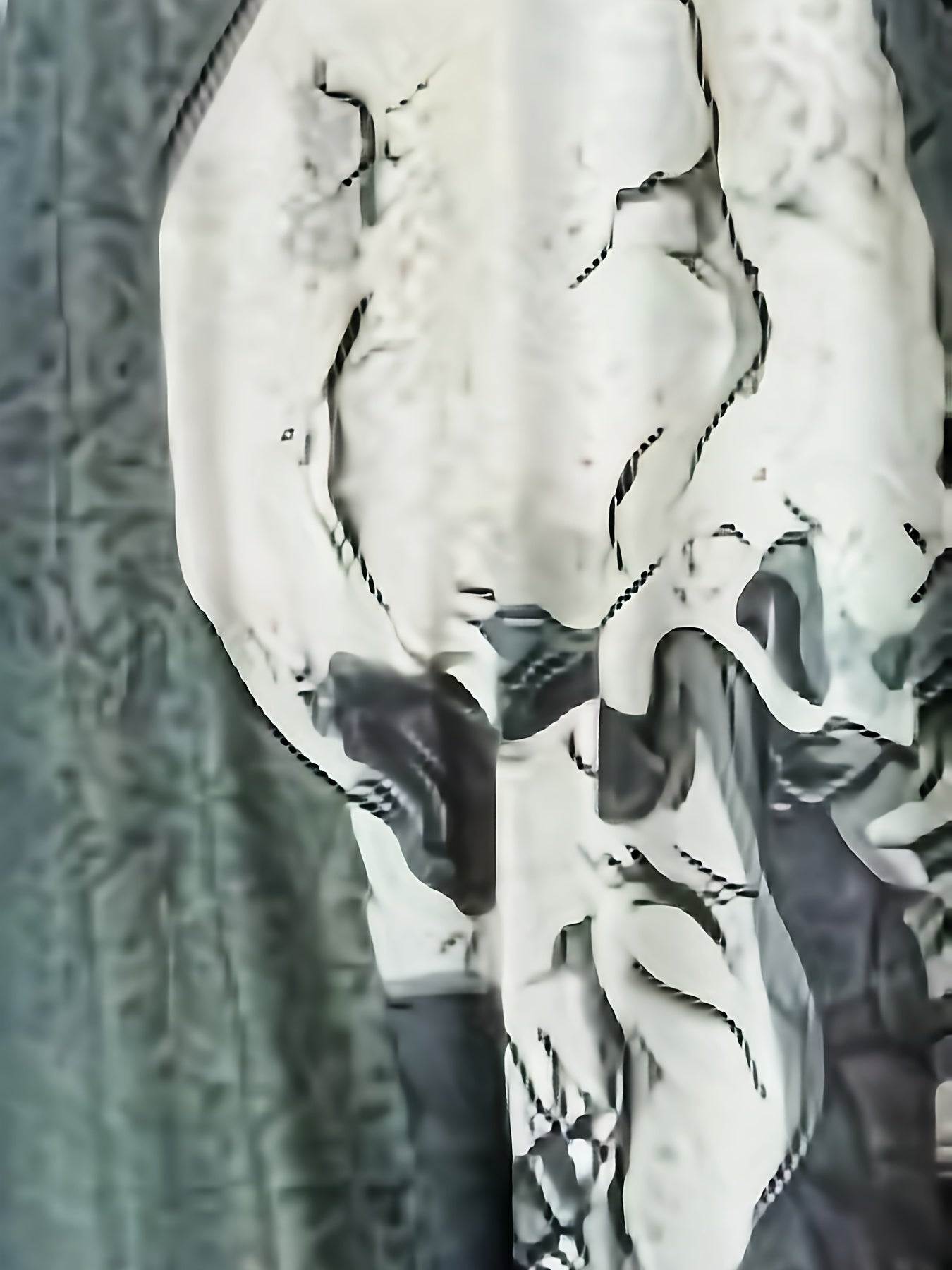 Plus-Size Jumpsuit Skull Butterfly Print Sleeveless Spring Summer