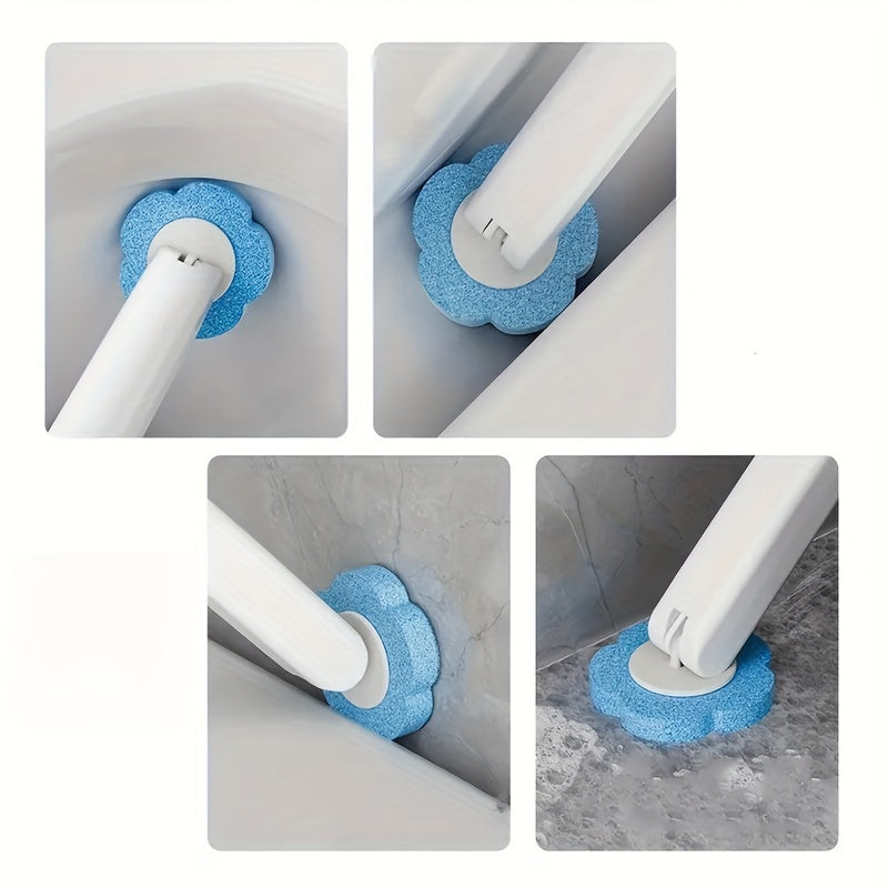 Replacement Toilet Brush Heads Multi-Pack for Manual Bathroom Cleaning