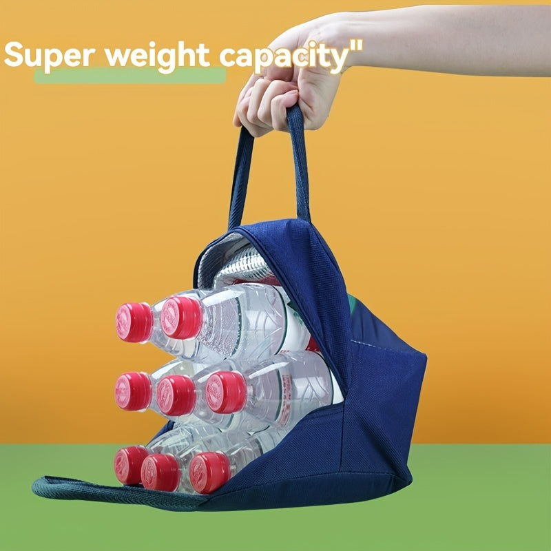 Insulated Lunch Bag Waterproof Oxford Fabric Cute Cartoon Pig Bear Dinosaur