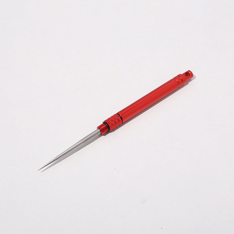 Unisex Stainless Steel Portable Dental Pick Keychain for On-the-Go Oral Care