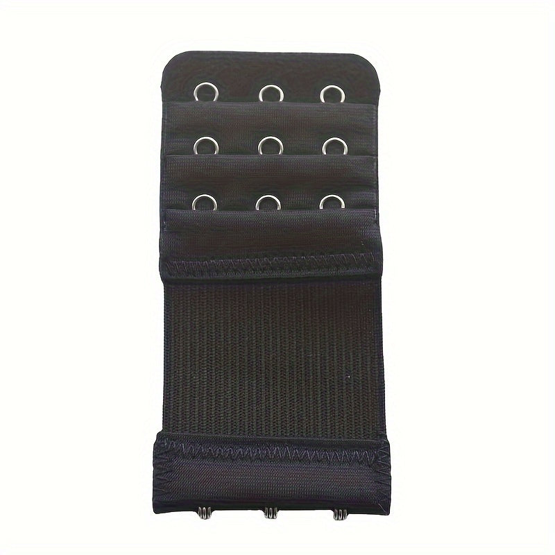 Juego de 3 extensores de correa de sujetador de poliéster para mujer, ganchos ajustables, accesorios de lencería