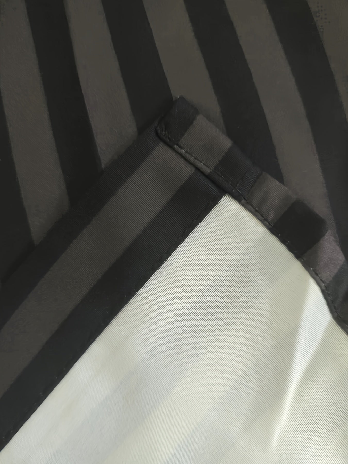 Men's Summer Striped Business Shirt Short Sleeve Regular Fit Polyester Elastane Lightweight Workwear