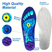 Magnetic Massage Insoles for Men and Women EVA Material Comfortable Support