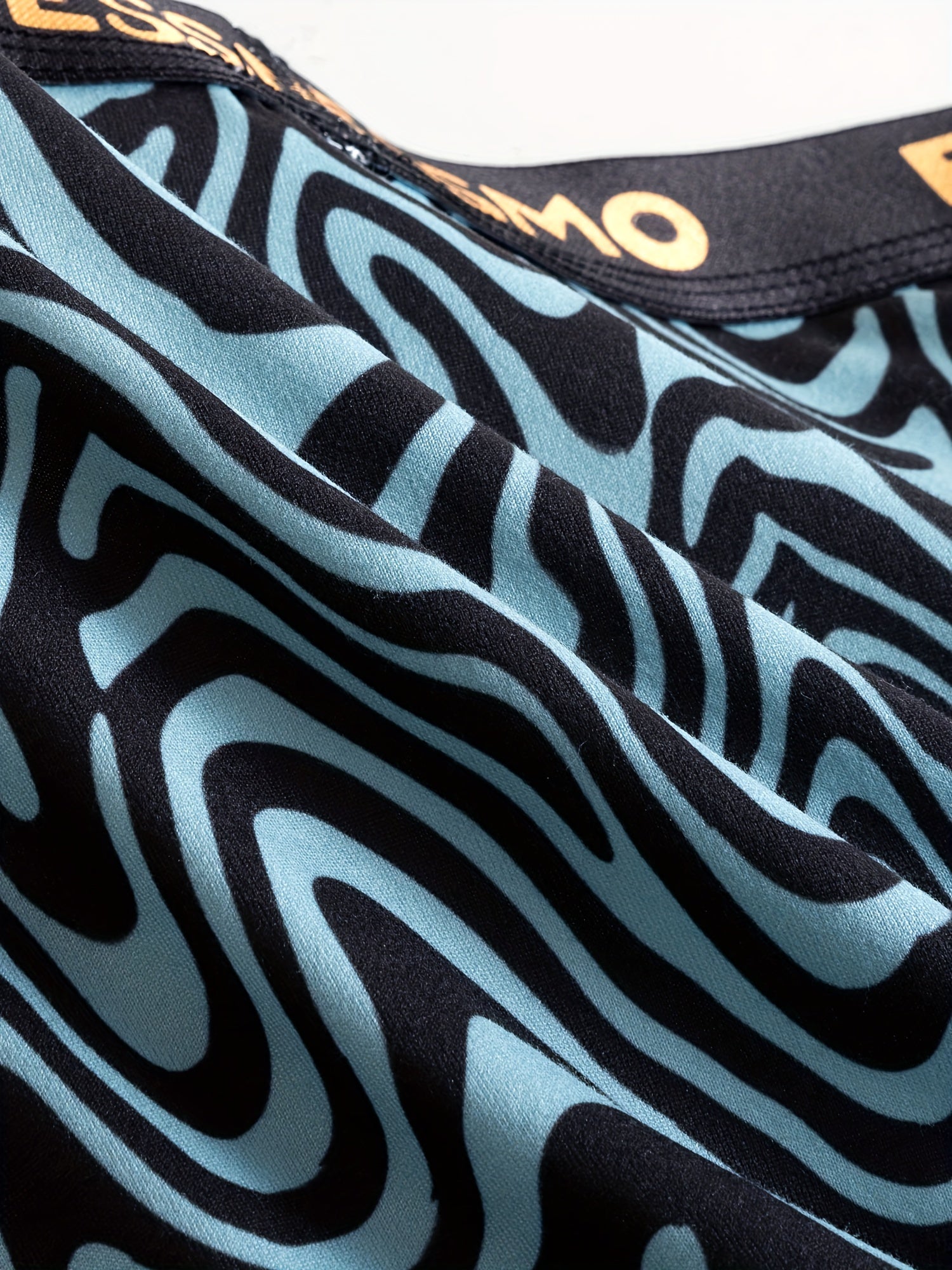 Men's Boxer Briefs 10 Pack Geometric Pattern Stretch Polyester Blend Comfortable Fit