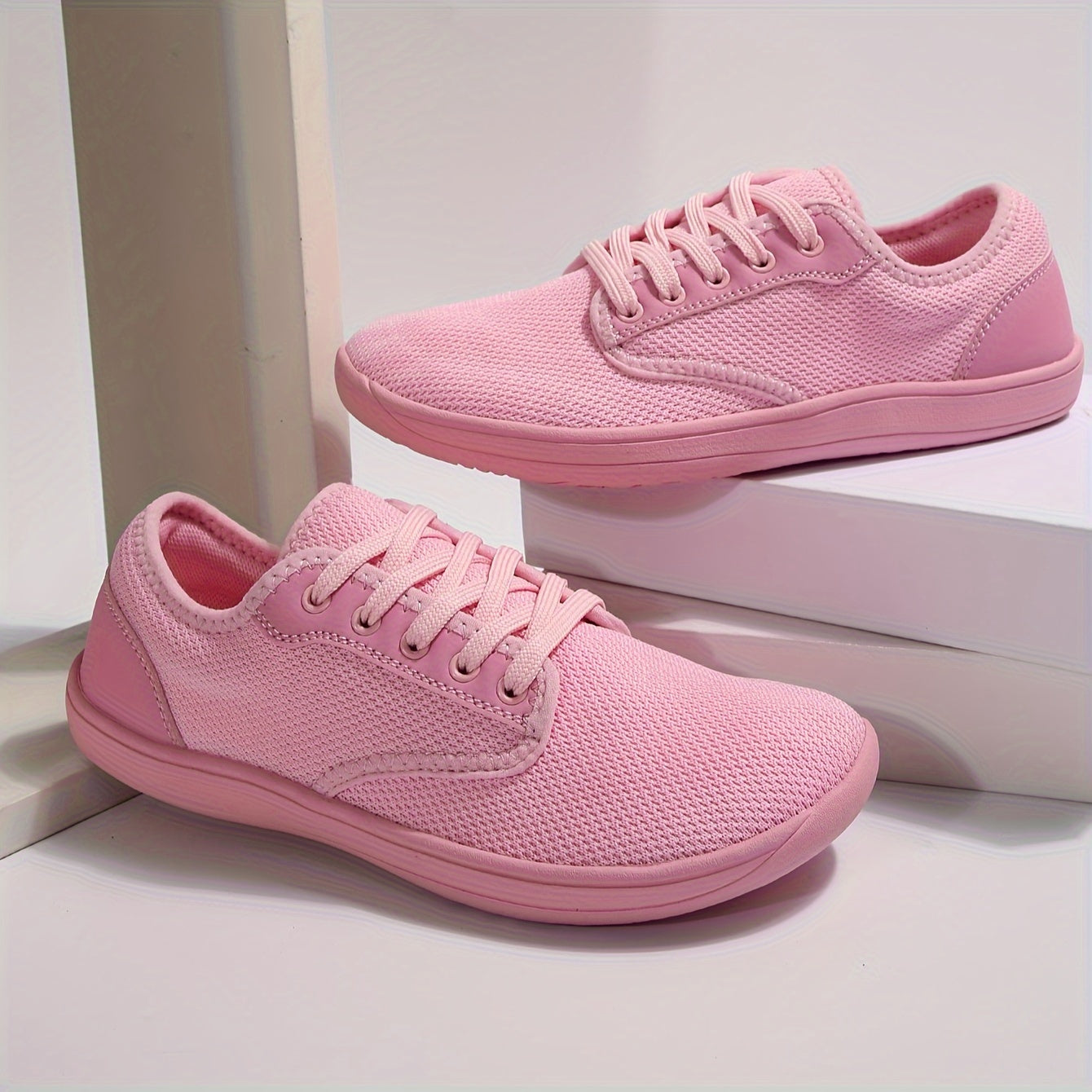 Women's Breathable Mesh Casual Walking Shoes Non-slip Rubber Sole