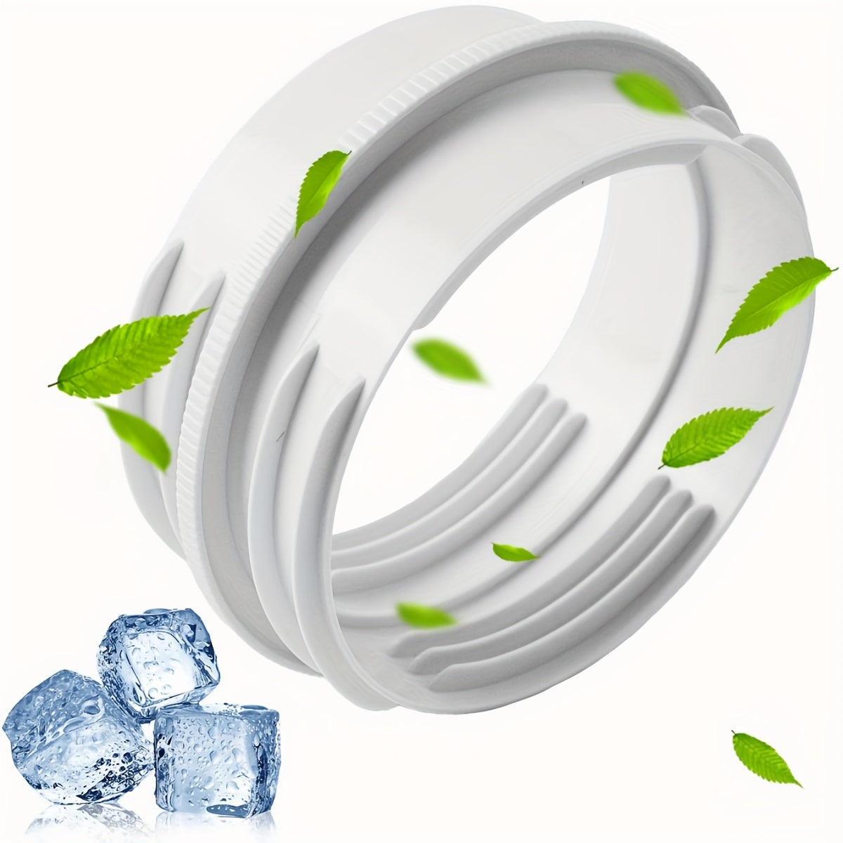 Portable Air Conditioner Hose Connector for 12.95cm and 14.99cm Exhaust Vent Hoses