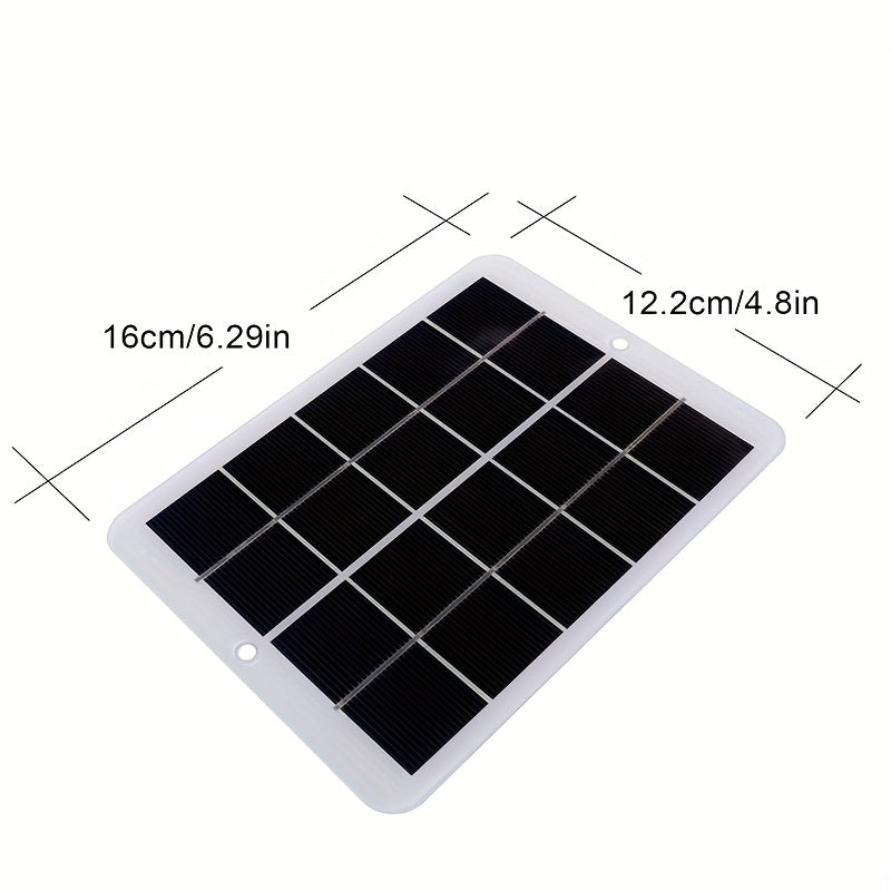 Portable Solar Panel Charger for Camping and Outdoor Use Removable Magnetic Solar Power