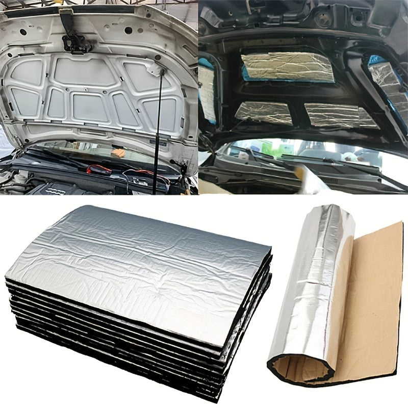 10 Pieces Car Sound Insulation for Doors Noise Reduction Pack