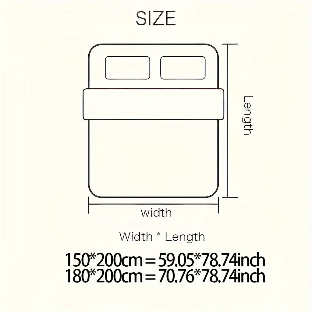 Yumshoq va hashamatli tekis to'shak ustki qismi, yotoqxonangiz, mehmonxonangiz yoki talabalar yotoqxonasida barcha mavsumlar uchun qulaylik uchun mukammal. Nafas oladigan va yumshoq, kuz va qish uchun qulay uyqu uchun zarur.