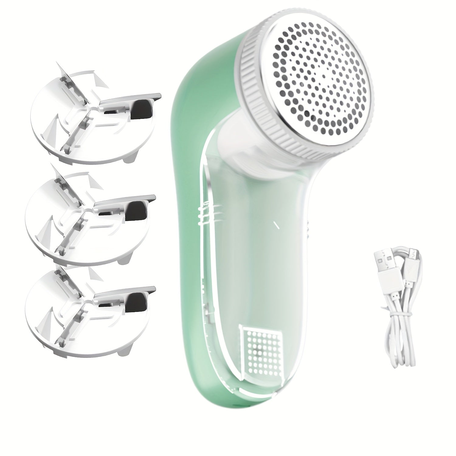 Portable USB Rechargeable Lint Remover for Clothes Furniture Bedding Carpets