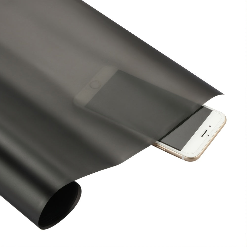 Hoja de vinilo negro para faros y luces traseras de coche 30x100cm