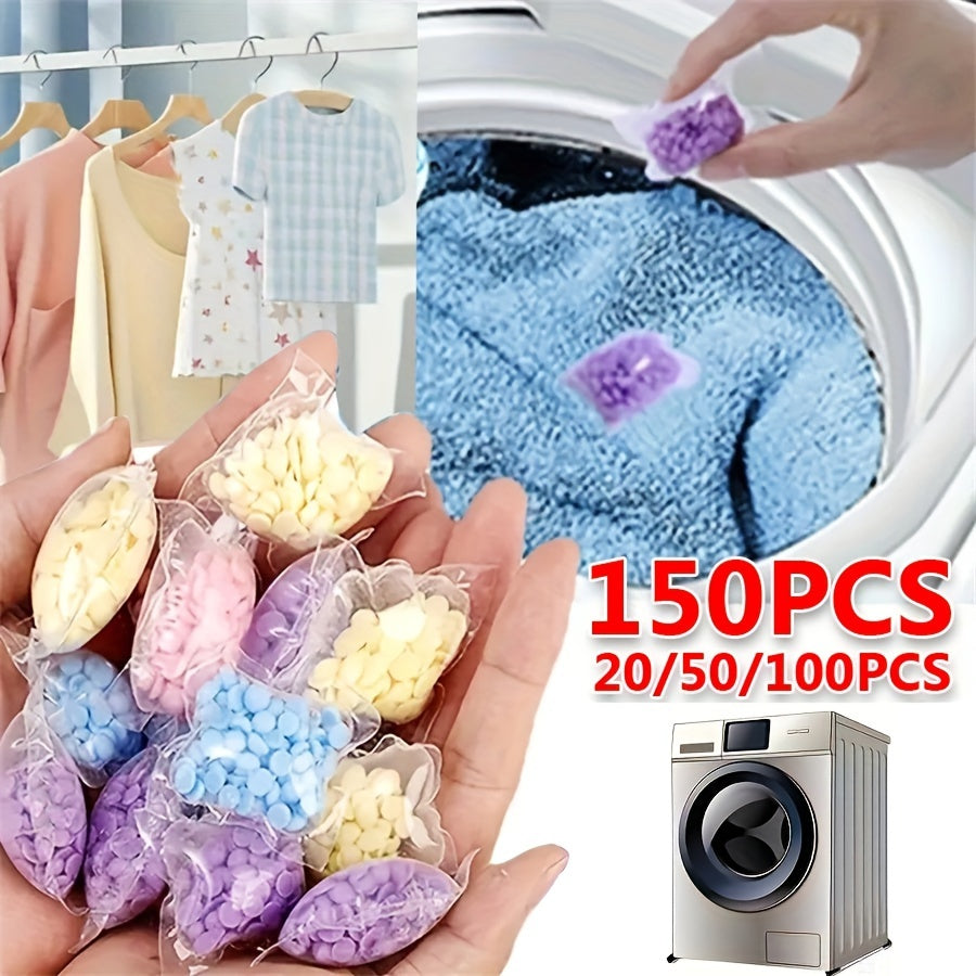 Multipurpose Laundry Scent Booster Beads Long-Lasting Fragrance 20-150 Pieces