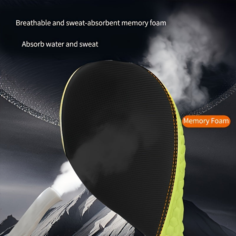 Men Women EVA Anti-Shock Insoles Breathable Comfort Indoor Sports