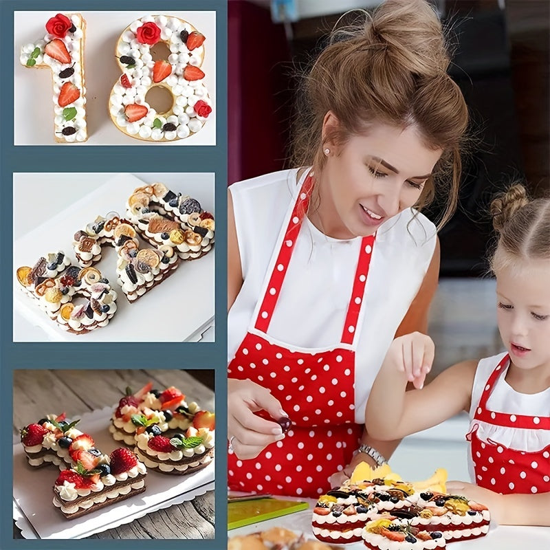 Silicone Cake Mold for 3D Large Cakes Numbers 0-9 for Birthdays Weddings