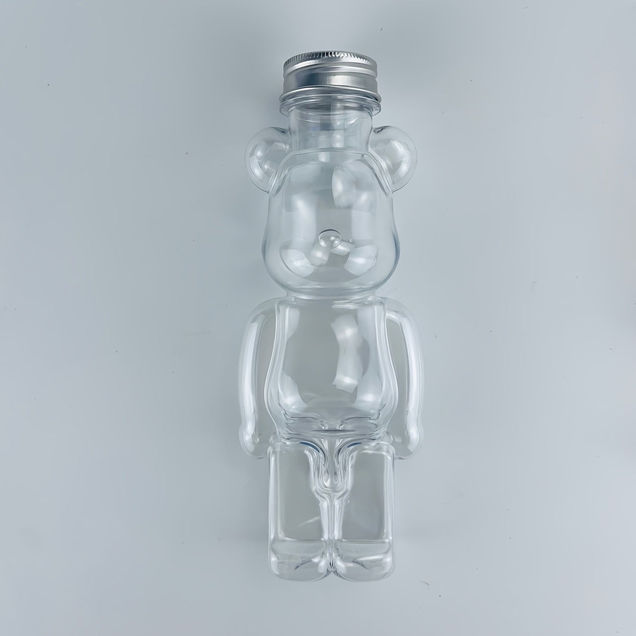 Botella de plástico de 350ml para té con leche, a prueba de golpes, portátil y duradera