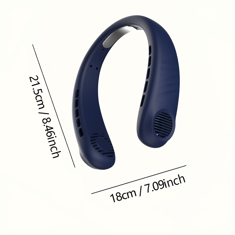 Mini USB Portable Air Circulator Fan with Hot Cold Air Adjustable Speed Silent Operation for Travel Home Outdoor