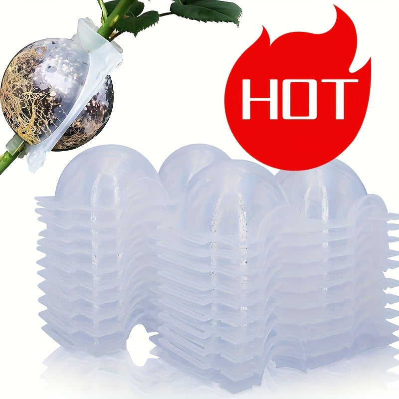 10 Pack Plant Propagation Boxes for Grafting Rooting Plastic Seedling Grow Kit