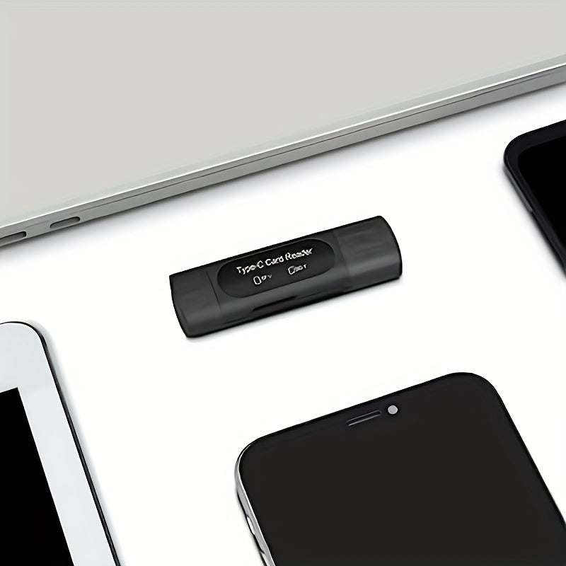 4-in-1 USB Micro SD karta o'quvchi Type C USB A dual slot PC MacBook Galaxy planshet Huawei uchun