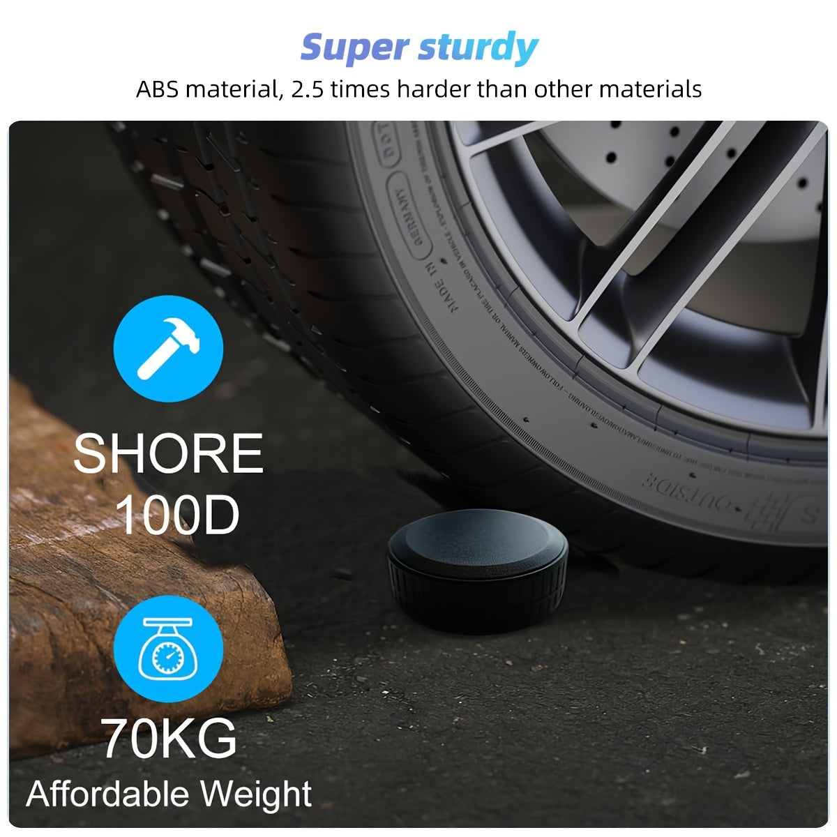 Universal Waterproof Air-tag Holder Mount 2 Pack for Luggage Laptop Bike Car Drone