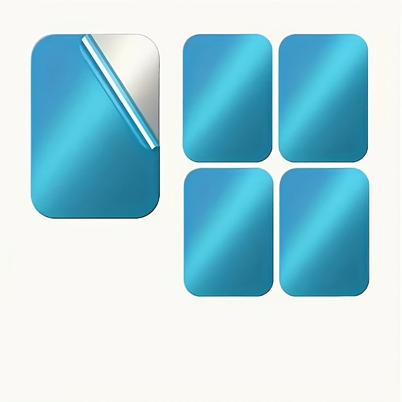 5 шт. магнитных металлических пластин для автомобильных держателей для телефона универсальные железные наклейки прочные, легко устанавливаются