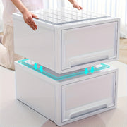 Stackable Plastic Storage Box for Clothes Toys Snacks Books and Sundries