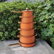 Многофункциональная нержавеющая стальная кастрюля с прозрачной крышкой - отлично подходит для приготовления рагу, супов и не только - подходит для индукционных и газовых плит - идеальный подарок на праздник для Рождества или Нового года