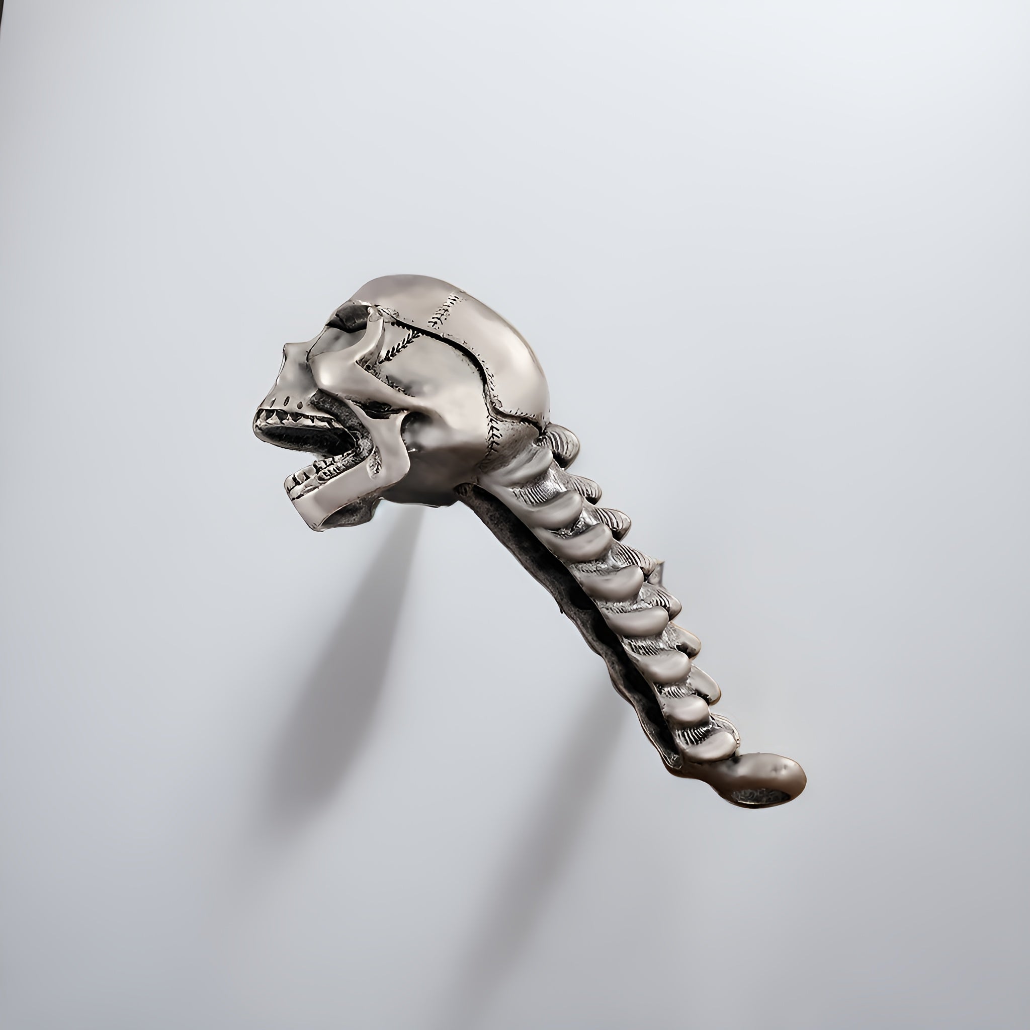 Skull-Shaped Metal Bottle Opener for Beer and Juice Home Restaurant Use