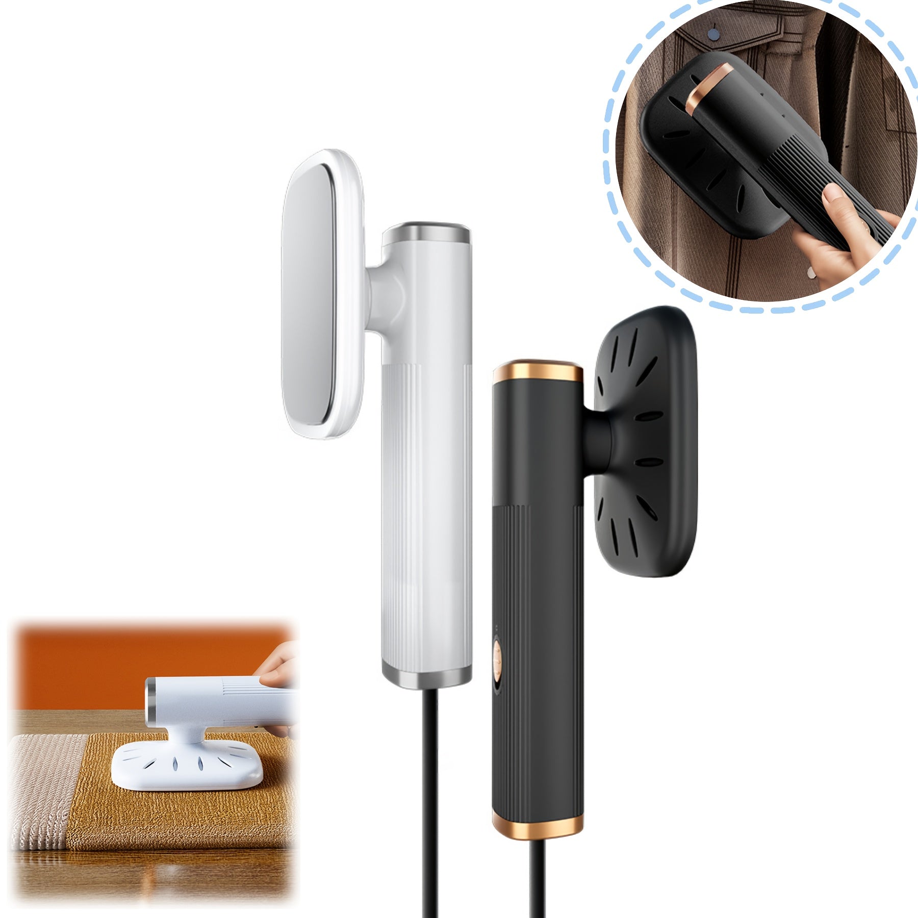 Mini USB Portable Handheld Garment Steamer Travel Iron 13W Compact Plastic