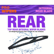 Rear Beam Wiper Blade 30.48cm Durable High-Speed Stable Fits for Multiple Car Models