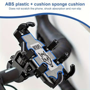 Motorcycle Phone Mount Shockproof ABS Handlebar Rearview Mirror Holder