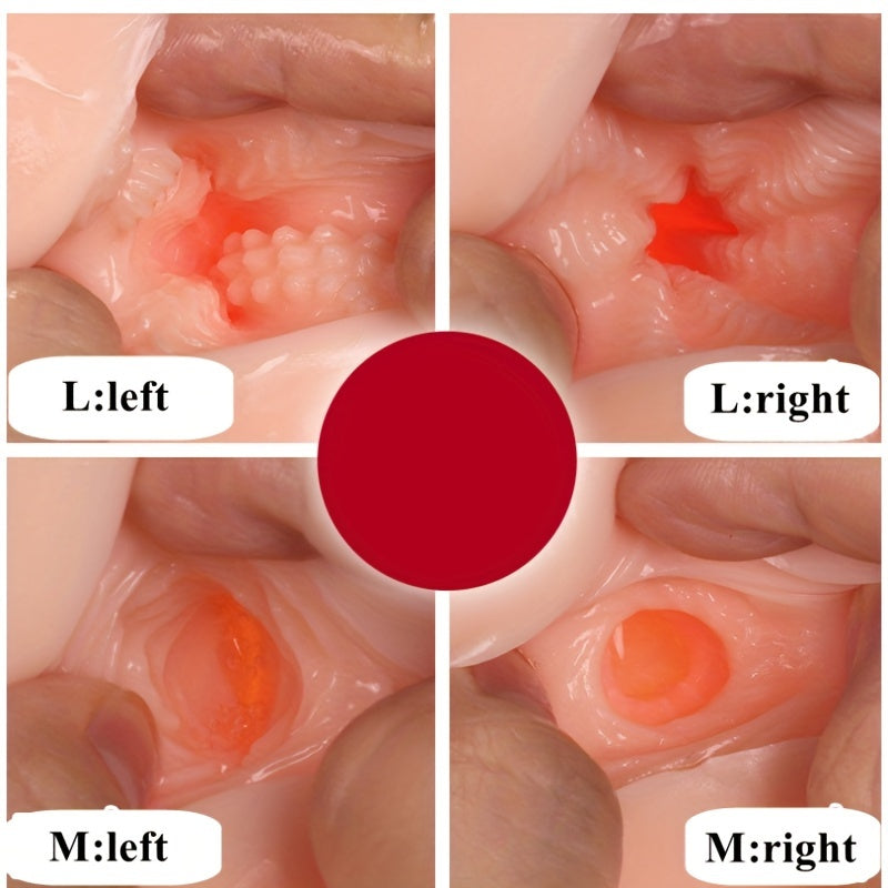 Adult Male Silicone Breast Prosthesis with Nipple Pasties, Realistic, Lifelike