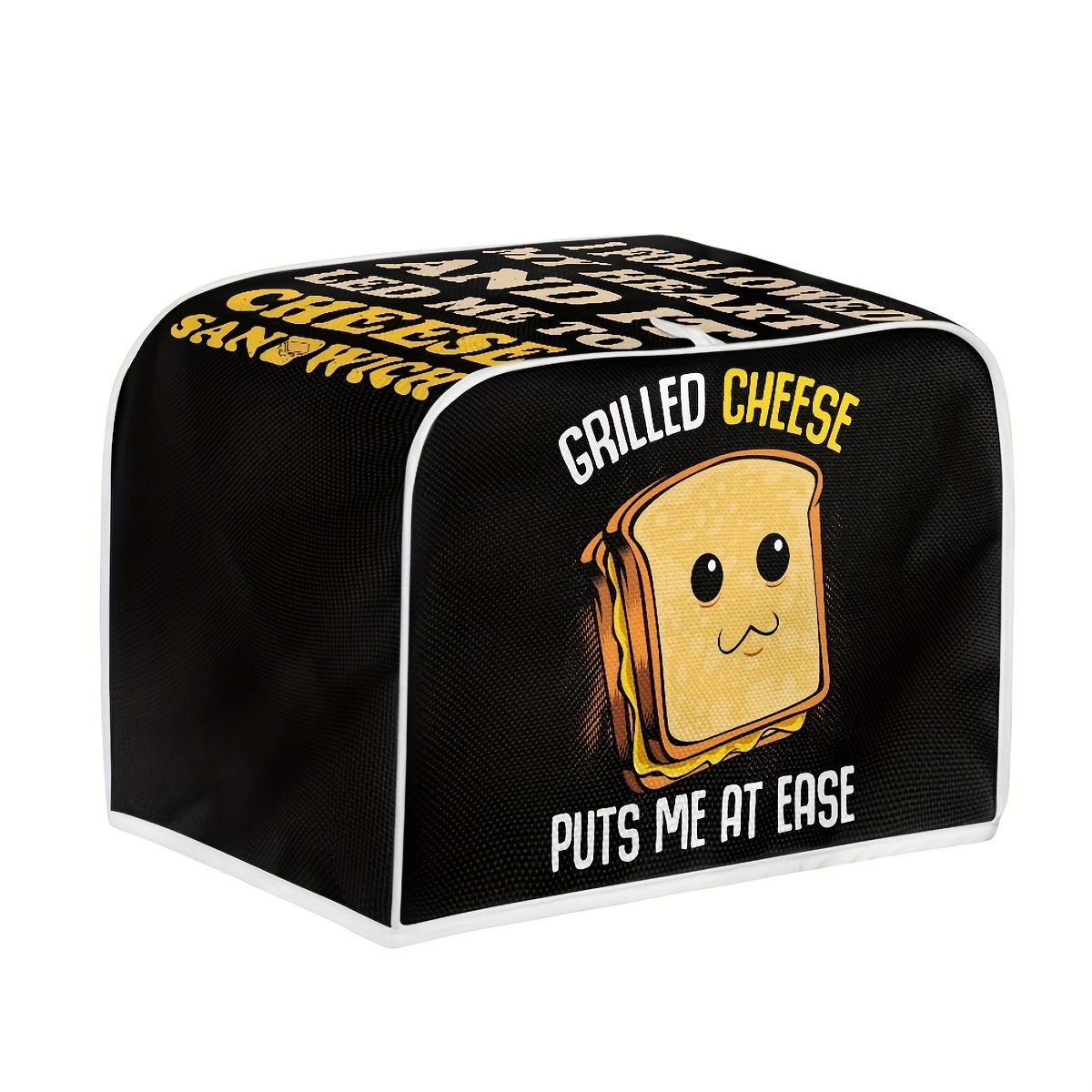 Yumshoq toster qoplami, chiroyli tost naqshli, chang va barmoq izlariga qarshi himoya qiladi, kichik oshxona texnikasi uchun mos, S o'lcham.