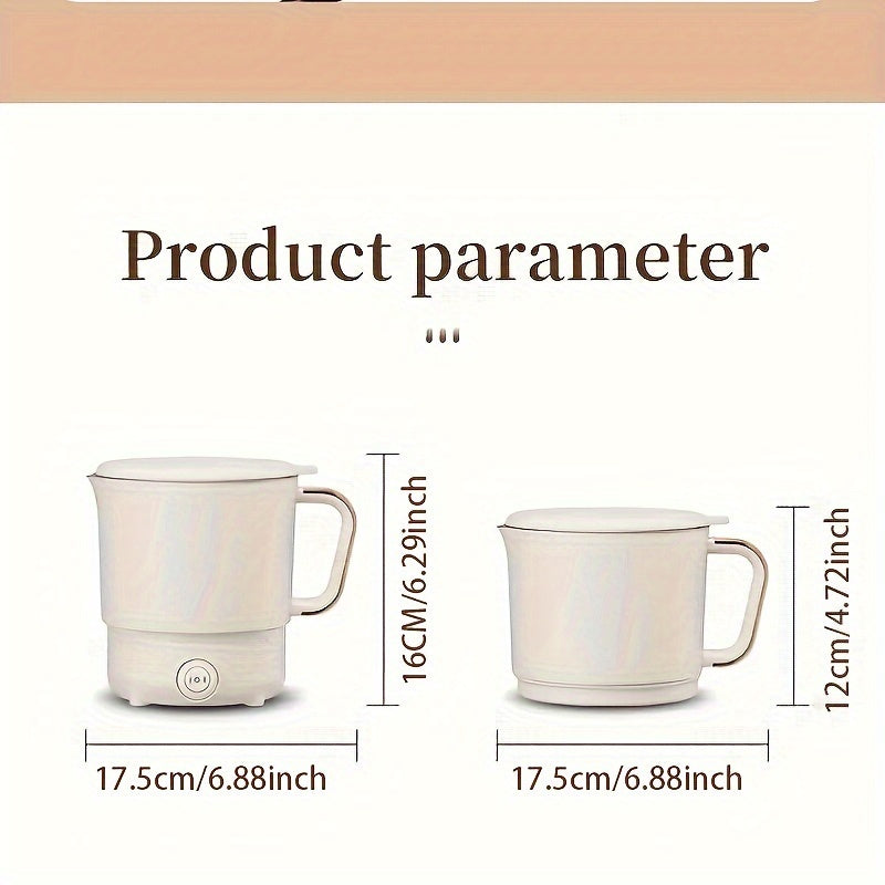 Yevropa Regulyatsiyasi 304 Stainless Steel Portativ Elektrik Qozon 1-2 Kishi uchun