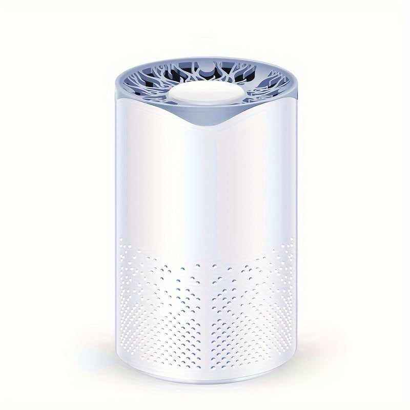 Portable HEPA Air Purifier for Home Office Dust Odor Pollen Pets USB Powered